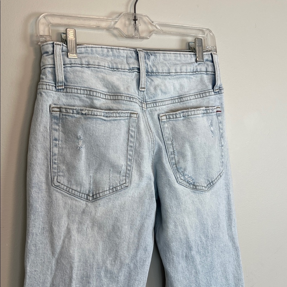 Edgely women’s 4 jeans mid rise cropped distressed relaxed boyfriend - Picture 13 of 16